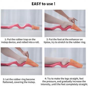 Cuff de Ballet en Caoutchouc Élastique