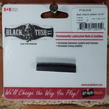 Graph Tech Slotted TUSQ XL Nut Black