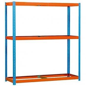 Étagère Contemporaine Simonrack Bleu et Orange 1975x1510 mm