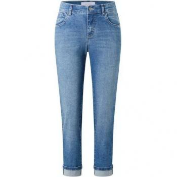 Angels Boyfriend‑Jeans Darlene Crop Tube Ribbon – Hellblau, 34/30