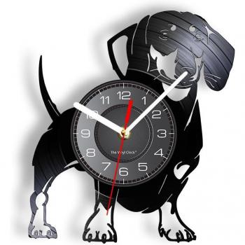 Vintage Vinyl Record Wall Clock