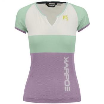 T-shirt Karpos Moved Evo W Jersey Femme Nirvana/Lichen XS