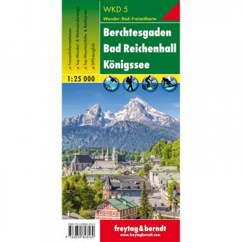 Berchtesgaden, Bad Reichenhall, Königssee 1 : 25 000. WKD 5