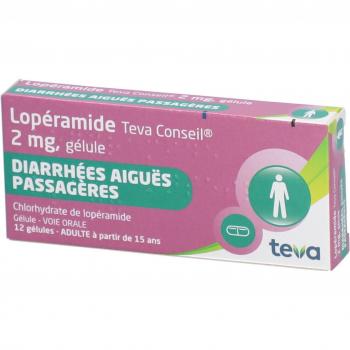 Lopéramine 2 mg ratiopharm Conseil® capsule (12 pcs)