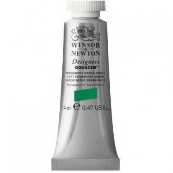 Winsor & Newton Aguazo Diseñador * 2 14ml Verde Permanente Medio (484)
