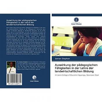 Auswirkung der pädagogischen Fähigkeiten in der Lehre der landwirtschaftlichen Bildung