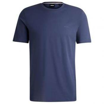 Boss Blue Cotton T-shirt XL