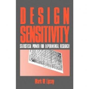 Lipsey, Mark W.: Design Sensitivity