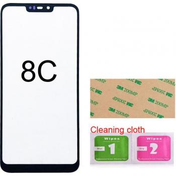 Huawei Honor 8C 8X Display Glas Außenmontage