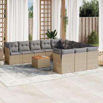 Tissu Beige Torana – Collection 12 coussins en résine tressée