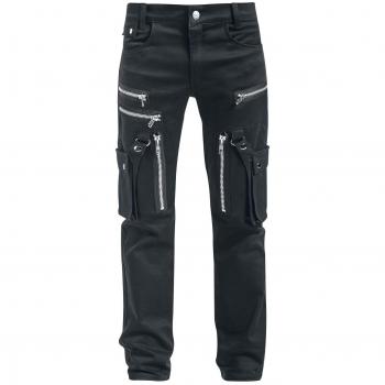 Vixxsin Black Andre Gothic Trousers