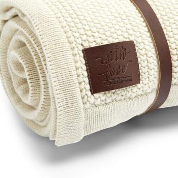 The Little Green Sheep Fleece-Babydecke aus Bio-Leinen