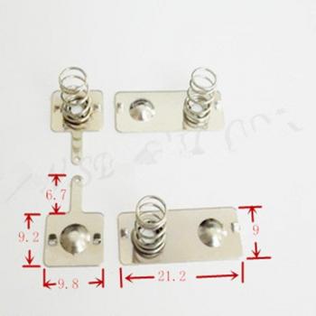200 batteries éclats AAA pour jouets électroniques avec ressort contact fer 9,1 x 9,8 mm