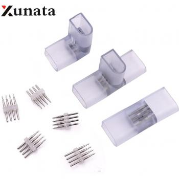 4 Pin Corner Connector for 110V 220V RGB Neon Strip