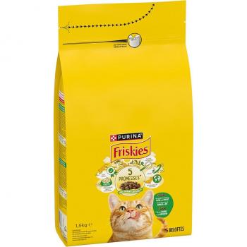 PURINA Friskies, croquettes pour chats au lapin, poulet & légumes