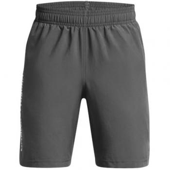 Under Armour Tech Woven Wordmark Shorts Grey 7-8Y