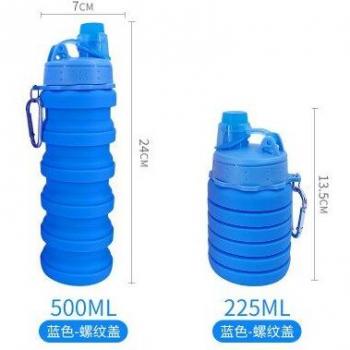 Collapsible Water Bottle with Cover