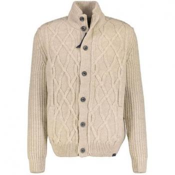 Strickjacke mit Stehkragen für Herren von LERROS