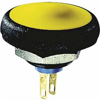 Pulsador de montaje negro APEM SPST 400 mA