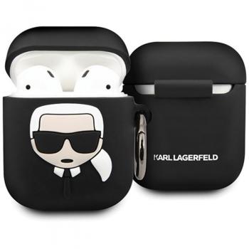 Černé pouzdro Karl Lagerfeld pro Airpods