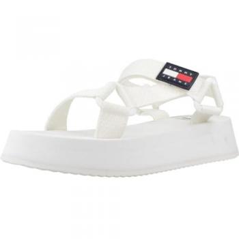 Sandali Tommy Jeans Eva Stripes bianco 40 donna