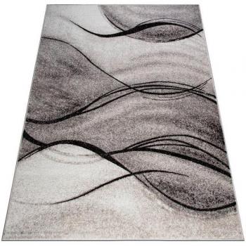 Soft Wave Tritom – Rechteckiger Kunstfaser‑Teppich 80×150 cm
