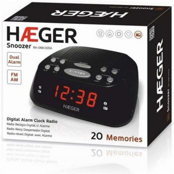Radio Despertador Digital HAEGER SNOOZE