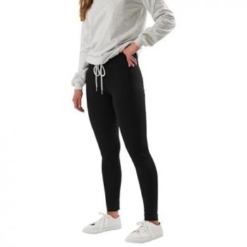 Long‑Tall Black Cotton Pants – Size 8L
