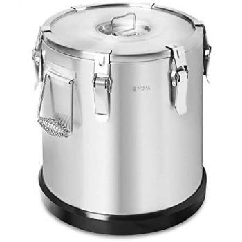 Conteneur de transport thermique 22 L Royal Catering – Sous‑plate anti‑glisse