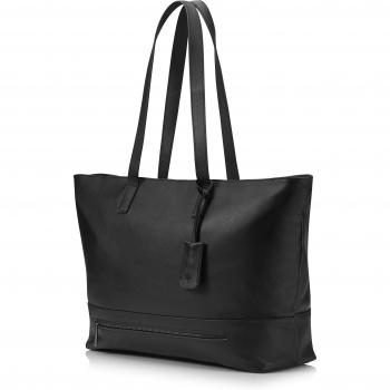 MacBook 15.6 Black Leather Business Bag