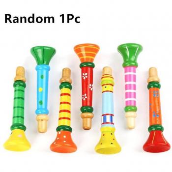 Trompeta de Madera para Niños con Cuerno Hooter