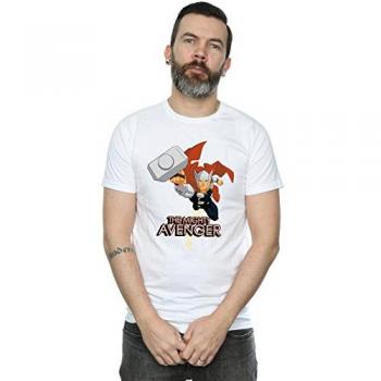 T-Shirt Marvel Maniche Lunghe The Mighty Avenger