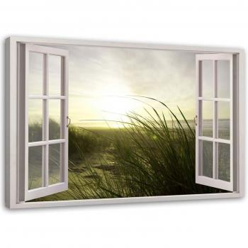 Cadre Marine Hivernale 60x40 en Vert