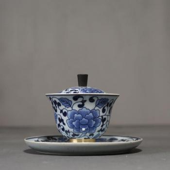 Pu'er Tee Terrine aus Porzellan