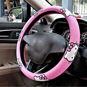 Funda de Volante Universal Hello Kitty 15 Transpirable