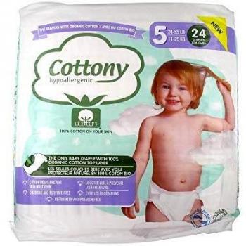 GreenGuard Organic Baby Diapers – Size 5 (11‑25 kg) – 24 Pack