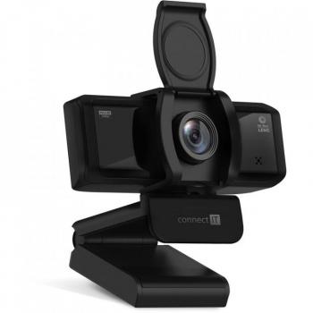 Connessione IT Webcam 2 MPx CCW‑2000‑BK nero
