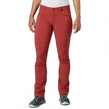 Damen-Columbia Peak to Point Hosen – Dusty Crimson – 10 Schnürung