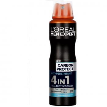Men Expert Carbon Protect 4‑in‑1 Anti-Perspirant Spray – 150 ml (L'Oréal)
