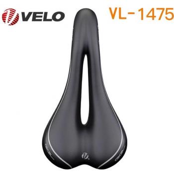VELO Hollow Gel Shockproof Bike Saddle PU Leather VL-1475