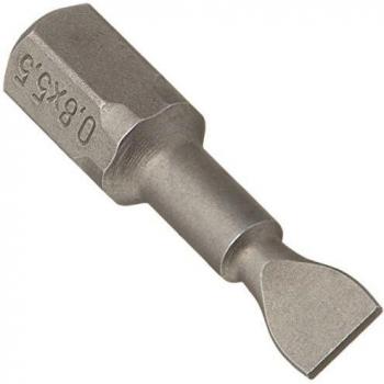 Makita P-06214 Long-Slot Screwdriver Bit 1.0mm x 5.5mm x 25mm (10 Pack)