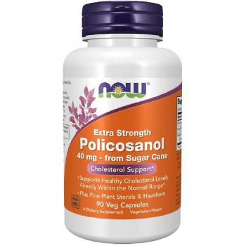 NOW Foods Policosanol 40mg Extra Strength
