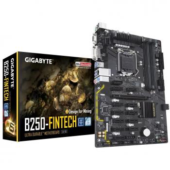Gigabyte GA‑B250‑FinTech – Intel Mainboard mit 7,1 Sound