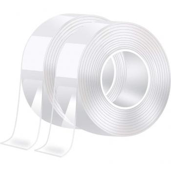 Ruban Nano‑Réutilisable Nettoyable Transparent