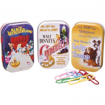 Tre Poster Disney Classici in Barattolo Boxed