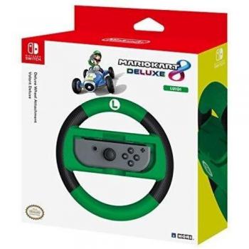 Switch Hori Mario Kart 8 Deluxe Luigi Racing Wheel