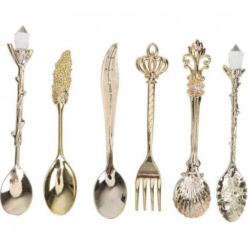 HILIFE Vintage Royal Cutlery Set for Milk and Dessert