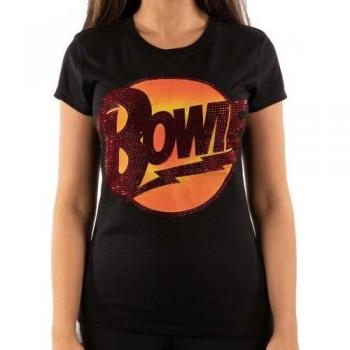 David Bowie dames T-shirt Diamond Dogs met embellishments