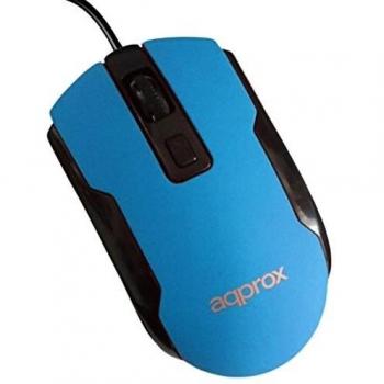 Ratón Approx APPOMOFFICELB óptico USB color azul