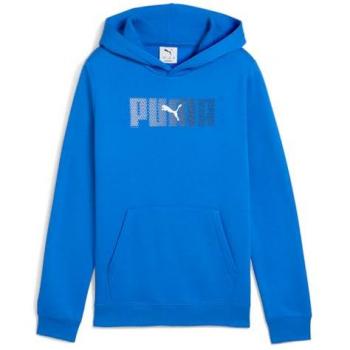 Puma Felpa Con Cappuccio Ess Logo Lab Blu Montagna Junior